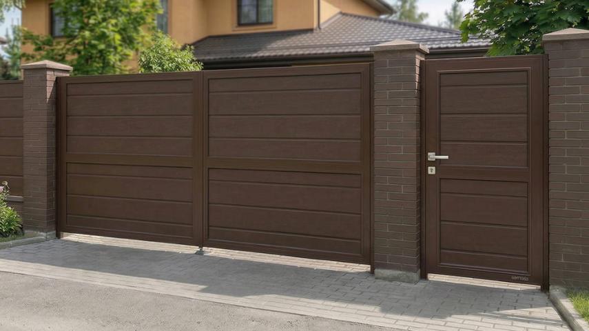 Для распашных ворот в Крымске