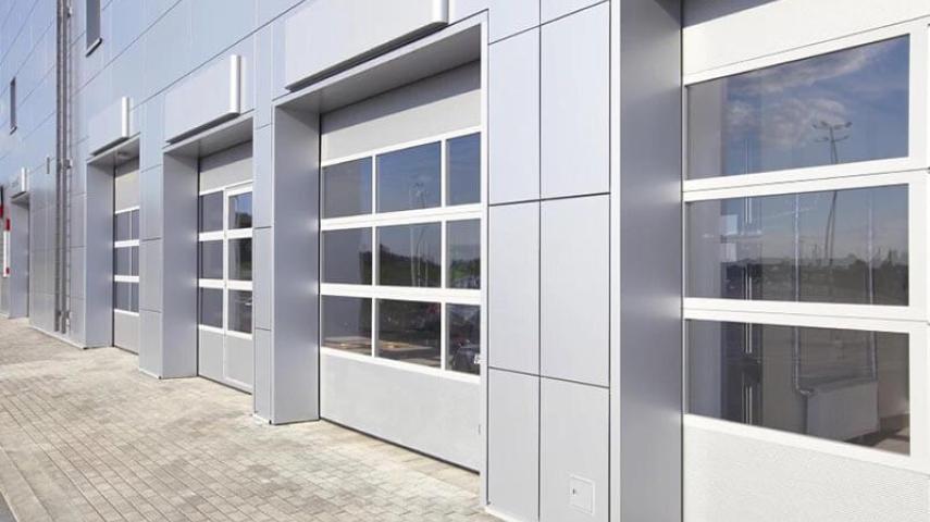 панорамные ворота в Крымске