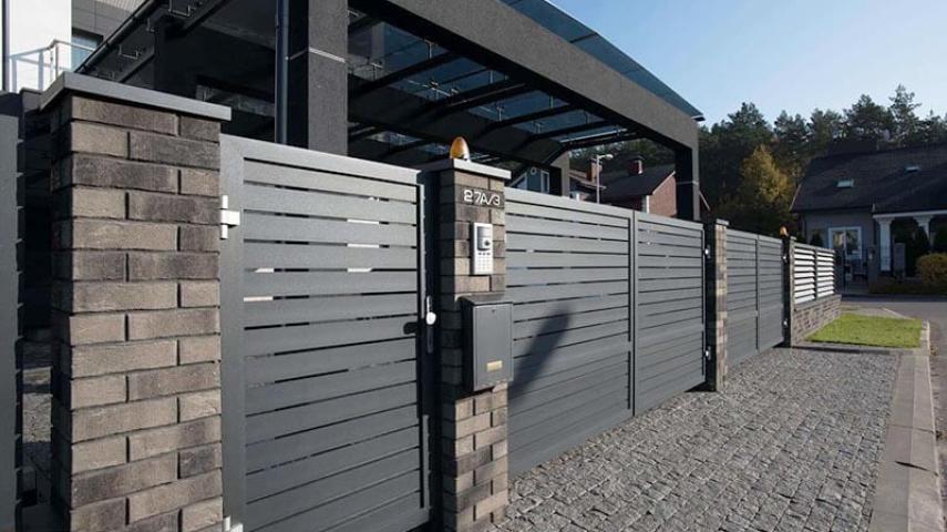 ворота с калиткой в Крымске